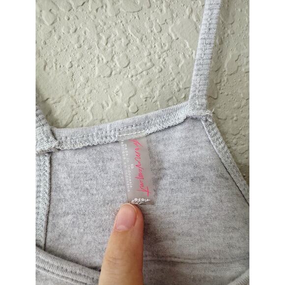 Free People Movement Hot Shot Onesie Light Gray Jumpsuit Size XS/S - Picture 3 of 6